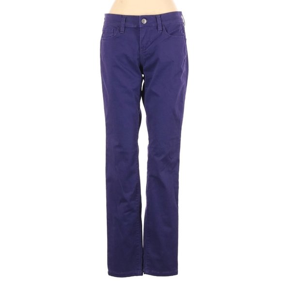 ANN TAYLOR Purple Modern Skinny Jeans sz 25/0P NEW - Picture 2 of 10
